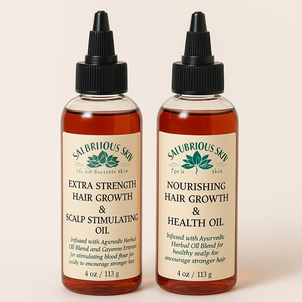 Herbal Hair Growth Oil – Ayurvedic Scalp Treatment