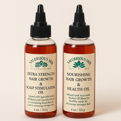 Herbal Hair Growth Oil – Ayurvedic Scalp Treatment