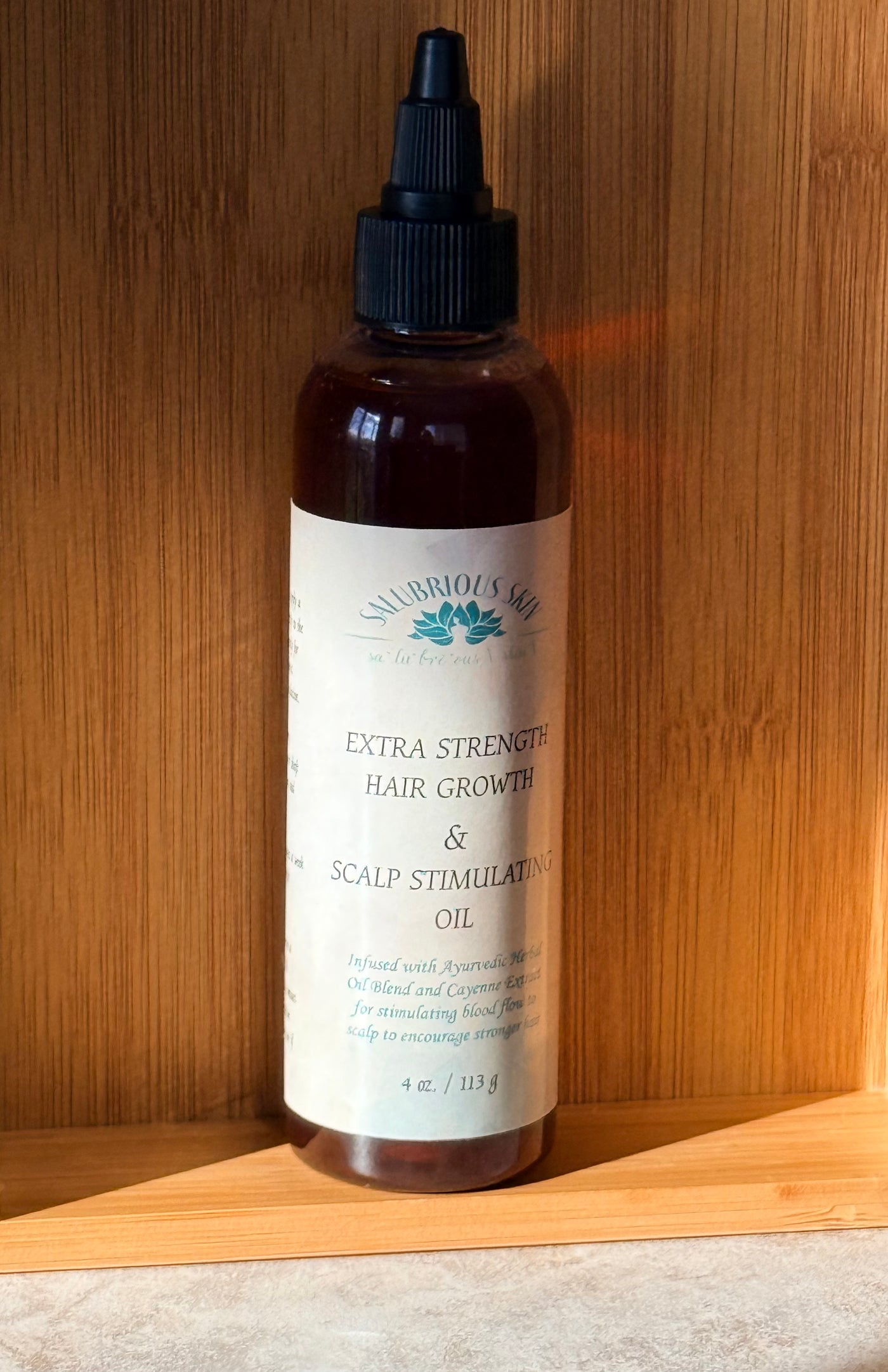 Herbal Hair Growth Oil – Ayurvedic Scalp Treatment