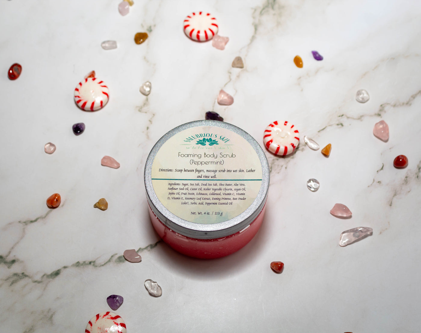 Peppermint Foaming Body Polish