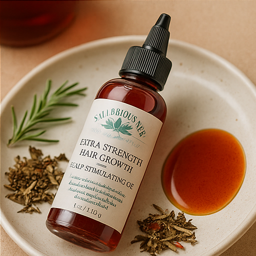 Herbal Hair Growth Oil – Ayurvedic Scalp Treatment