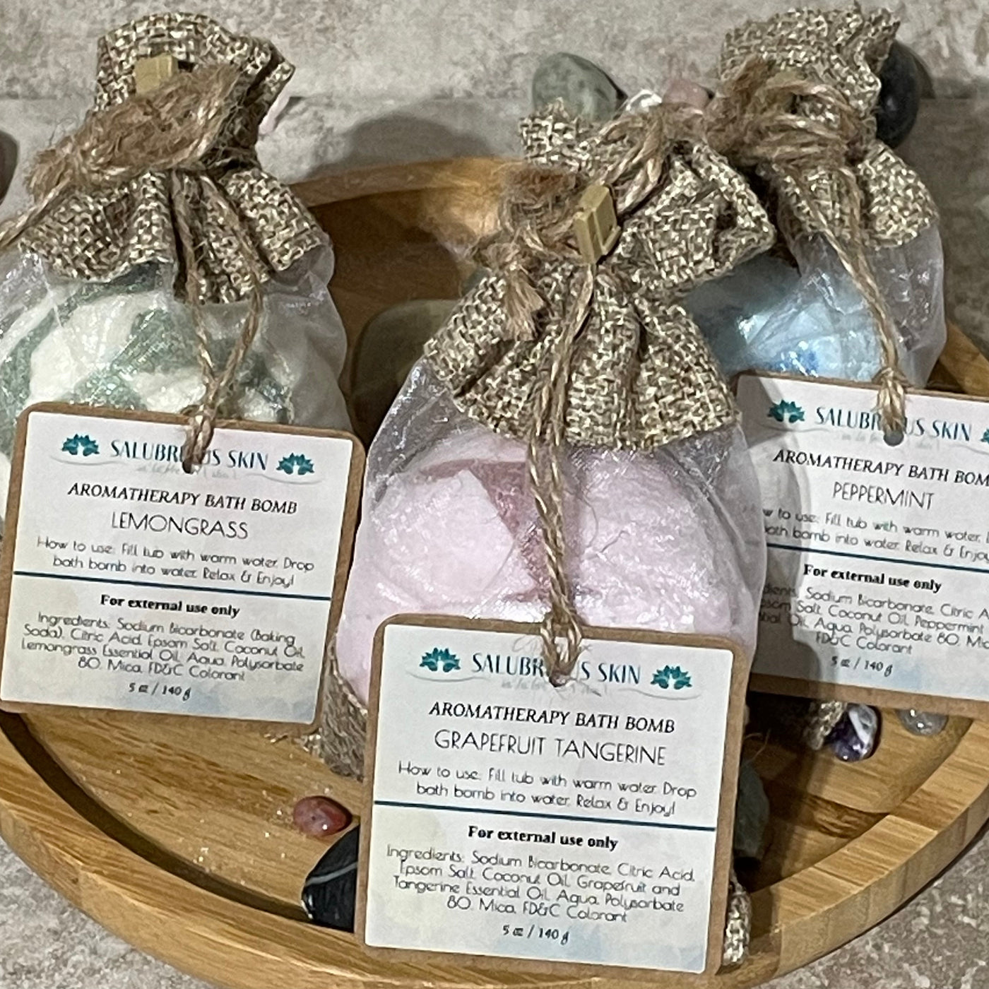 Aromatherapy Bath Bombs